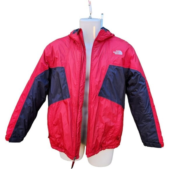The North Face Boys Youth Hyvent Winter Jacket Coat XL 18-20 Hooded Red … - Picture 6 of 16